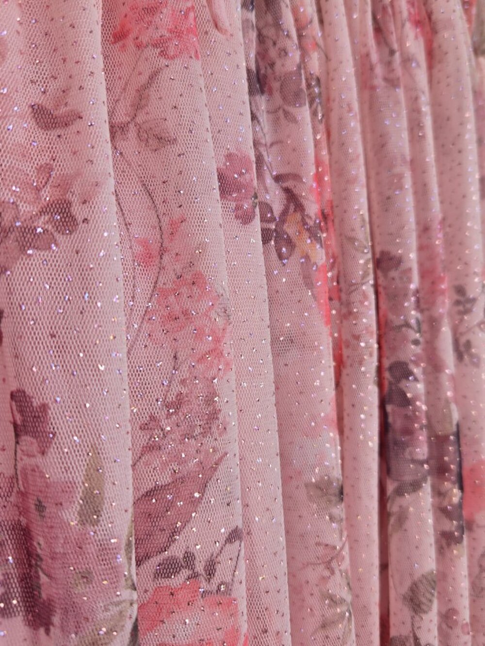 Floral Pink Fairy Cottagecore Dress - Picture 4 of 9